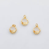 18K Gold PVD Camping Tent Camp Fire Night Charm Enamel Charm s Charms - Tarnish Resistant