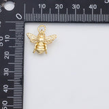18K Gold PVD Bee insect charm s Charms - Tarnish Resistant