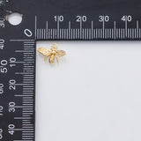 18K Gold PVD Bee fly charm Charms - Tarnish Resistant