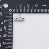 18K Gold PVD 2025 charm Charms - Tarnish Resistant