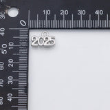 18K Gold PVD 2025 charm Charms - Tarnish Resistant