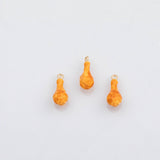 18K Gold PVD Fried chicken drumstick charm - Tarnish Resistant