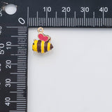 18K Gold PVD Bee charm - Tarnish Resistant
