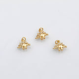 18K Gold PVD Dinosaur stegosaurus charm - Tarnish Resistant
