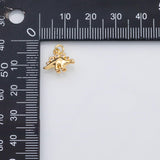 18K Gold PVD Dinosaur stegosaurus charm - Tarnish Resistant