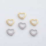 18K Gold PVD Heart charm - Tarnish Resistant