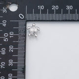 18K Gold PVD Sea turtle charm - Tarnish Resistant