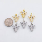 18K Gold PVD Bee charm - Tarnish Resistant