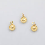 18K Gold pvd Ace of spades charm - Tarnish Resistant