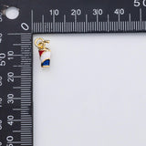 18K Gold PVD Soda cup fountain drink coke charm - Tarnish Resistant