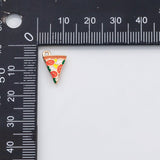 18K Gold PVD Pizza charm - Tarnish Resistant