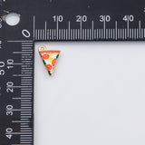 18K Gold PVD Pizza charm - Tarnish Resistant