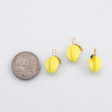 18K Gold PVD Star Fruit starfruit charm - Tarnish Resistant