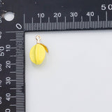 18K Gold PVD Star Fruit starfruit charm - Tarnish Resistant