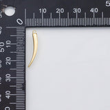 18K Gold PVD Italian horn charm Charms - Tarnish Resistant