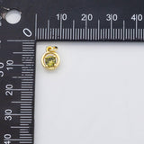 18K Gold PVD Peridot charm s Charms Charms - Tarnish Resistant