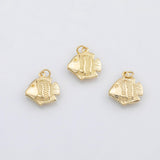 18K Gold PVD Nimo Fish charm Charm s Charms - Tarnish Resistant