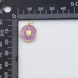 18K Gold PVD Sea turtle charm Charm s Charms - Tarnish Resistant