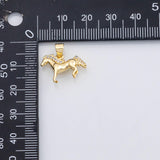 18K Gold PVD Horse charm - Tarnish Resistant