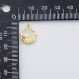 18K Gold PVD Mountain scene charm - Tarnish Resistant
