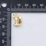 18K Gold PVD Kitchen Mixer charm - Tarnish Resistant