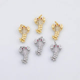 18K Gold PVD Lobster charm - Tarnish Resistant