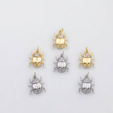 18K Gold PVD Beetle Bug charm - Tarnish Resistant