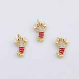 18K Gold PVD Lobster charm crawfish charm - Tarnish Resistant