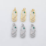 18K Gold PVD Dragonfly may fly charm - Tarnish Resistant