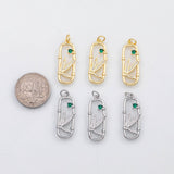 18K Gold PVD Dragonfly may fly charm - Tarnish Resistant