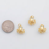 18K Gold PVD Cute Octopus charm - Tarnish Resistant