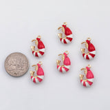 18K Gold PVD Shrimp charm - Tarnish Resistant