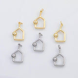 18K Gold PVD Pickleball Racket Charm Pickle ball Charm s Charms - Tarnish Resistant