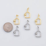 18K Gold PVD Pickleball Racket Charm Pickle ball Charm s Charms - Tarnish Resistant