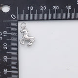 18K Gold PVD Horse Charm Charm s Charms - Tarnish Resistant