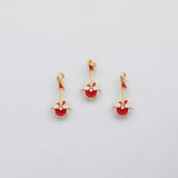 18K Gold PVD Guitar charm s Gold Charms - Tarnish Resistant