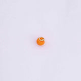 Enamel Orange Charm Fruit Charms 8mm 18k Gold Filled for Charm Bar Bracelets and Necklaces White Gold Silver Pave CZ Minimalist Charms
