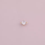 Diamond connector 18k Gold Filled charm bar charms for bracelets and necklaces minimalist cz pave silver for jewelry making diy