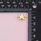 Star Fish Starfish charm 18k Gold Filled charm bar charms for bracelets and necklaces minimalist cz pave silver for jewelry making diy