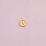 Ancient Roman Coin charm 18k Gold Filled charm bar charms for bracelets and necklaces minimalist cz pave silver for jewelry making diy