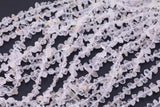 Natural Quartz Clear Quartz Beads Crystal Freeform Raw Nugget Quartz Beads 15.5" Strand Smooth - Looks like Herkimer Diamonds about 6x15mm