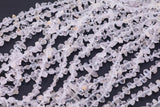 Natural Quartz Clear Quartz Beads Crystal Freeform Raw Nugget Quartz Beads 15.5" Strand Smooth - Looks like Herkimer Diamonds about 6x15mm