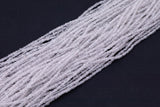 Natural Clear Quartz Beads Diamond Cut Cube Shaped 2mm Beads 15.5" Strands Diamond Cut