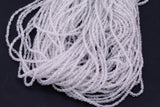Natural Clear Quartz Beads Diamond Cut Cube Shaped 2mm Beads 15.5" Strands Diamond Cut