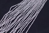 Natural Clear Quartz Beads Diamond Cut Cube Shaped 2mm Beads 15.5" Strands Diamond Cut