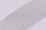 Silver Hematite Cube Beads 3mm 4mm Very Nice Color Beads 15.5" Strands