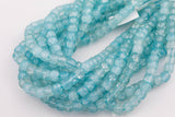 Fire Quartz Beads 10mmBarrel Roundel Shaped Smooth Beads 15.5" Strands Fuchsia Hot Pink Green Red Orange Yellow Blue Purple Cracked Quartz