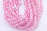 Fire Quartz Beads 10mmBarrel Roundel Shaped Smooth Beads 15.5" Strands Fuchsia Hot Pink Green Red Orange Yellow Blue Purple Cracked Quartz
