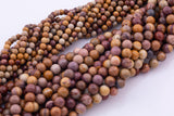 Sunset Mookaite Beads 6mm 8mm 10mm Smooth Round 15.5" Loose Beads Natural Untreated