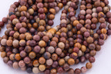 Sunset Mookaite Beads 6mm 8mm 10mm Smooth Round 15.5" Loose Beads Natural Untreated